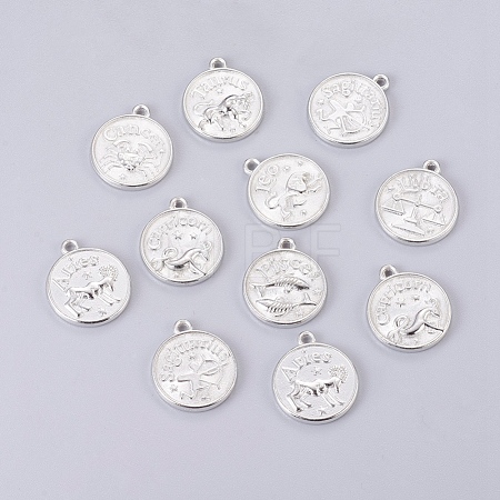 Tibetan Style Alloy Pendants PALLOY-E196-P-1