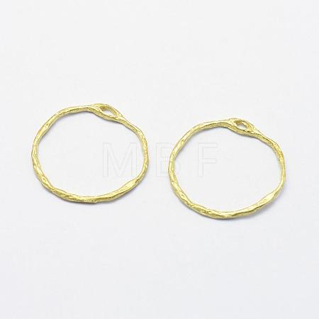 Brass Pendants KK-E716-056C-RS-1