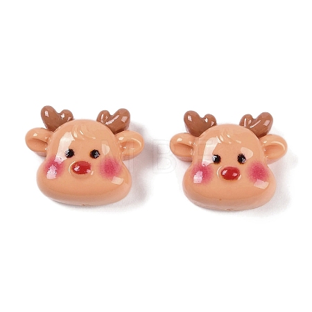Christmas Opaque Resin Decoden Cabochons CRES-M036-03P-1