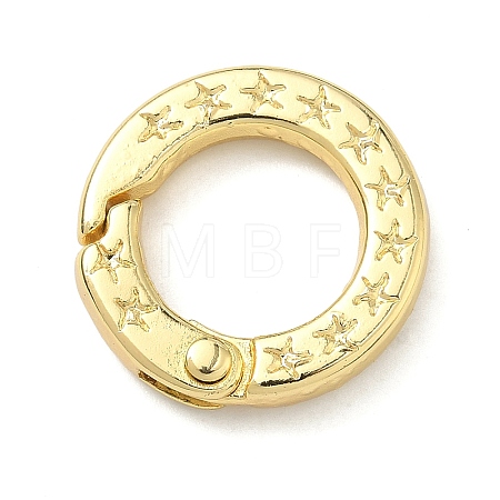 Brass Snap Clasps KK-I476-21G-1