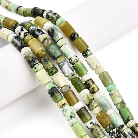 Natural Serpentine Beads Strands G-N346-03A-04-1