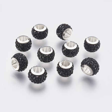 304 Stainless Steel European Beads CPDL-E045-A07-1