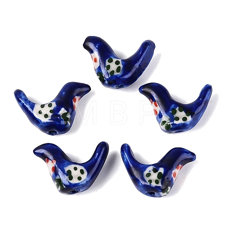 Handmade Porcelain Beads PORC-N013-07E-1