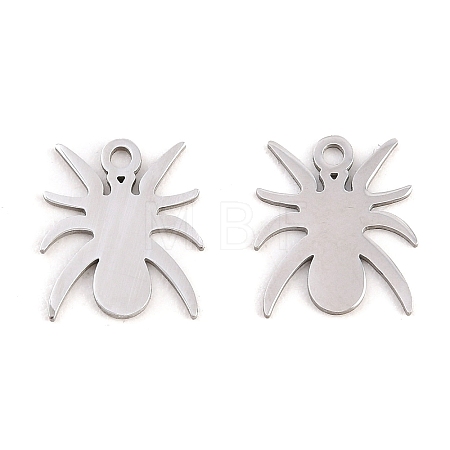 Halloween 304 Stainless Steel Charms STAS-E521-07P-03-1