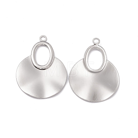 Non-Tarnish 304 Stainless Steel Big Pendants LS-STAS-B031-34P-1
