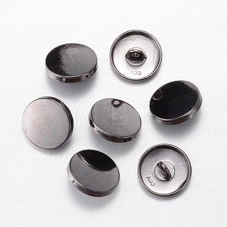 Alloy Shank Buttons BUTT-D054-11.5mm-05B-1