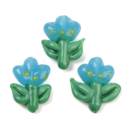 Handmade Lampwork Beads LAMP-S070-04F-1