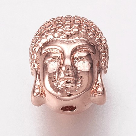Brass Beads KK-P134-03RG-1