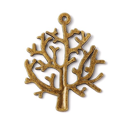 Zinc Tibetan Style Alloy Pendants TIBEP-A101756-AB-LF-1