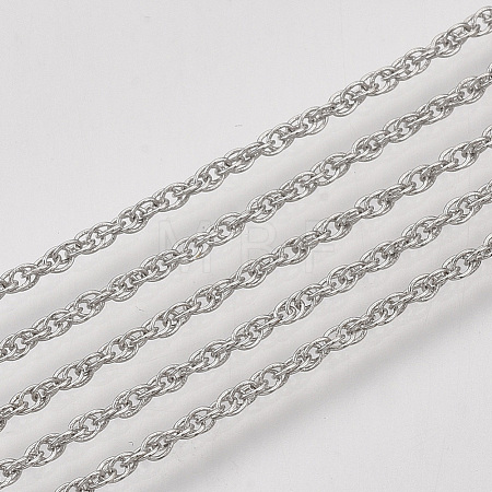 Soldered Brass Covered Iron Rope Chains CH-S125-07A-P-1