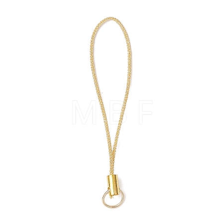 Polyester Metallic Thread for Making Mobile Straps AJEW-JB01374-01-1