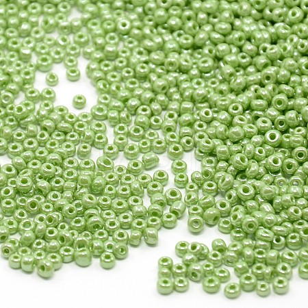 (Repacking Service Available) Glass Seed Beads SEED-C021-4mm-124-1