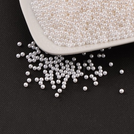 Imitation Pearl Acrylic Beads OACR-S011-3mm-Z9-1