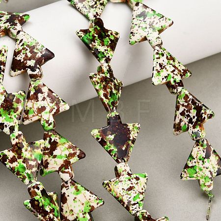 Dyed Synthetic Turquoise Beads Strands GG-CBAAE19-03A-01-1