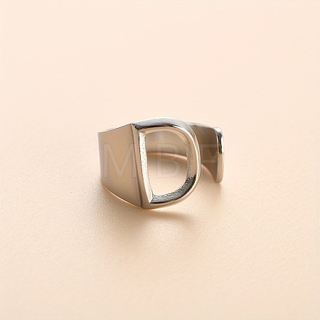 304 Stainless Steel Cuff Rings FS-WGEAFE6-08-1