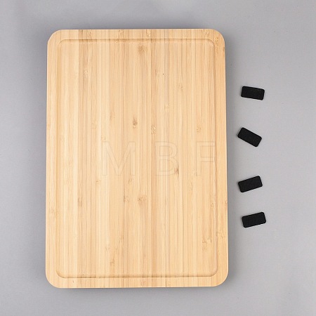 Wood Clip On Safa Table ODIS-WH0108-095-1