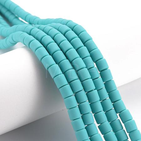 Polymer Clay Bead Strands CLAY-T001-C04-1