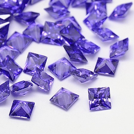 Cubic Zirconia Cabochons X-ZIRC-M004-7x7mm-004-1
