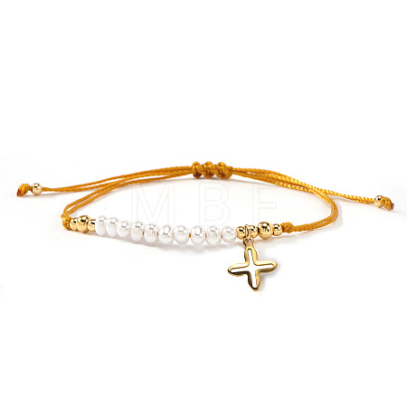 304 Stainless Steel Cross Charm Bracelets NZ8647-5-1