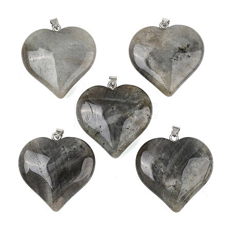 Natural Labradorite Pendants GG-K002-04U-1