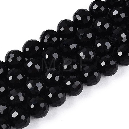 Opaque Solid Color Glass Bead Strands GLAA-R095-P12mm-02-1