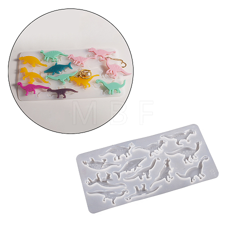 Dinosaur Shape DIY Silhouette Silicone Molds LS-WG47720-02-1