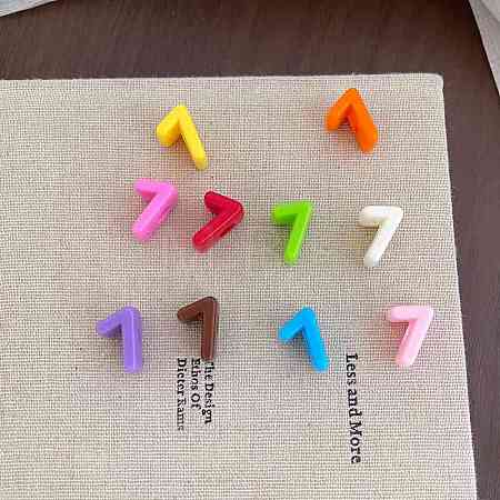 Opaque Acrylic Beads OACR-N163-43H-1