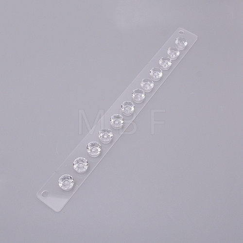 Acrylic Jewelry Display Hanger Rack AJEW-WH0180-02-1