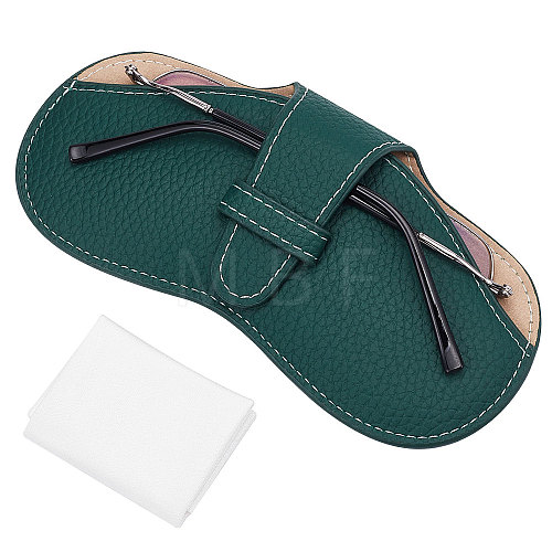 PU Leather Glasses Case AJEW-CN0001-54C-1