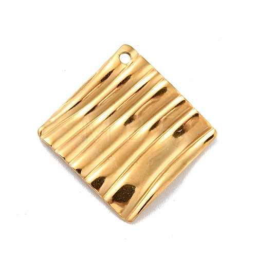 304 Stainless Steel Pendants STAS-D187-07G-1