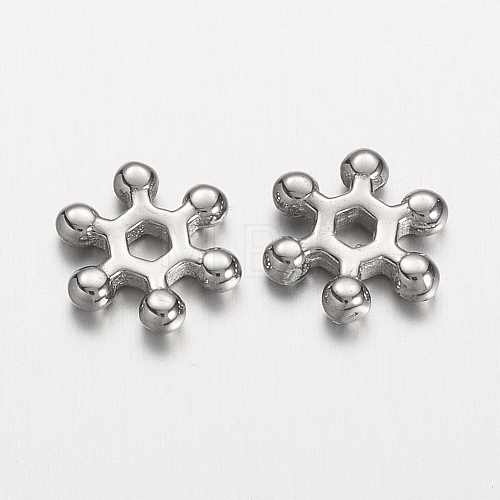 304 Stainless Steel Spacer Beads STAS-E133-062P-1