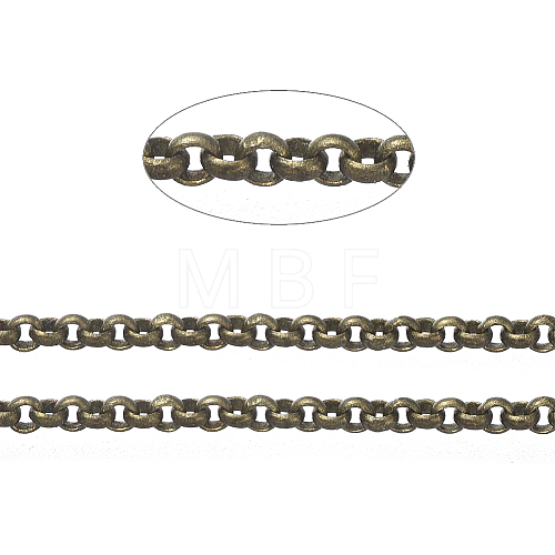 Brass Rolo Chains CHC-S008-002H-AB-1