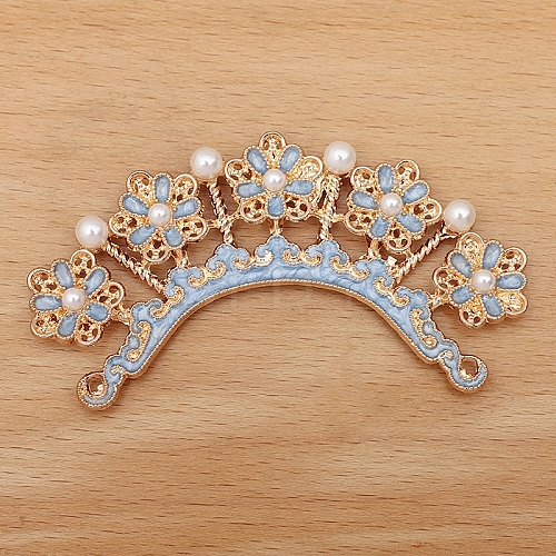 Crown Alloy Enamel Hair Finding PW-WGD2F69-05-1