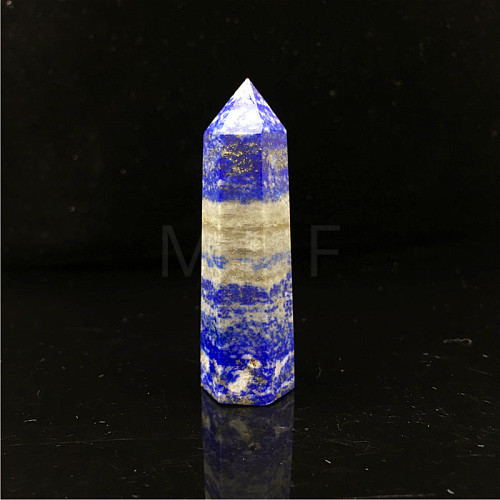 Point Tower Natural Lapis Lazuli Home Display Decoration PW23030660713-1