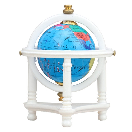 Plastic Tripod Vertical Globe Miniature Ornaments PW-WGAAB9D-03-1