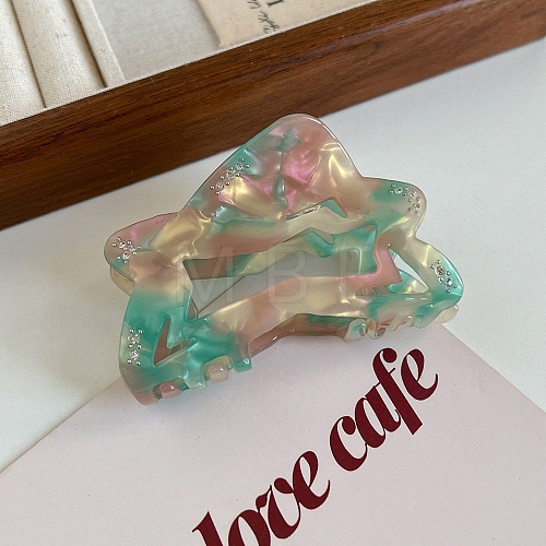 Cellulose Acetate Claw Hair Clips PW-WG61883-02-1