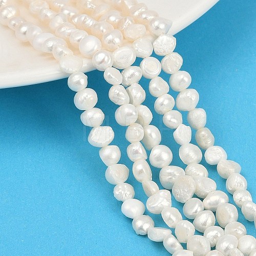 Natural Cultured Freshwater Pearl Beads Strands PEAR-P064-19G-01A-1