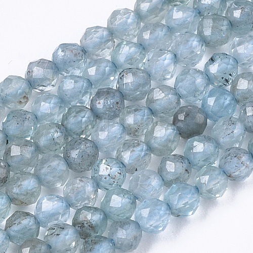 Natural Apatite Beads Strands G-R462-026A-1