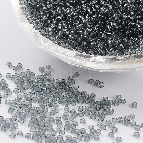 11/0 Grade A Transparent Glass Seed Beads X-SEED-Q006-F26-1