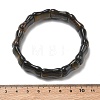 Bamboo Natural Blue Tiger Eye Beads Stretch Bracelets for Women Men BJEW-K304-01J-5