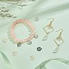 Unicraftale 40Pcs 4 Colors 304 Stainless Steel Charms STAS-UN0030-85-5