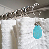 Olycraft 12Pcs Iron Shower Curtain Rings for Bathroom HJEW-OC0001-23-5