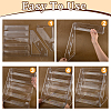 5-Tier Acrylic Organizer Display Riser Holder for Cupcake ODIS-WH0099-205-4