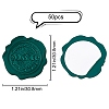 Adhesive Wax Seal Stickers DIY-SD0001-59G-2