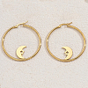 304 Stainless Steel Hoop Earrings MQ7025-2-1