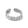 304 Stainless Steel Cuff Rings RJEW-M019-23P-2