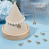 8Pcs Rack Plating Brass Micro Pave Clear Cubic Zirconia Charms ZIRC-BBC0001-45-4