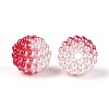 Imitation Pearl Acrylic Beads OACR-T004-15mm-10-3