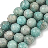 Natural Amazonite Beads Strands G-K068-03-10mm-01-2