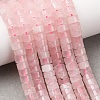 Natural Rose Quartz Beads Strands G-M420-A12-01-1
